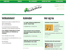 Tablet Screenshot of lt-musikskole.dk